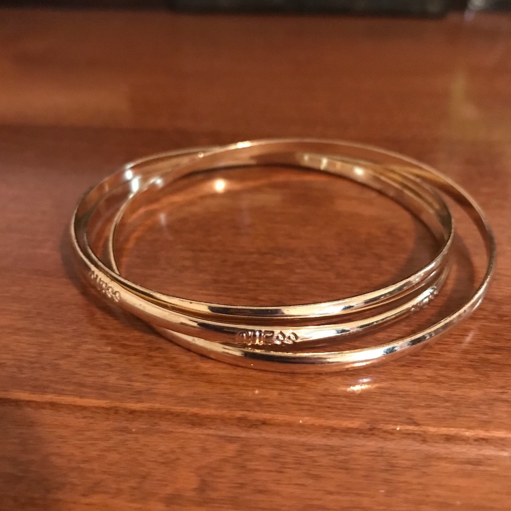 4 for $15.00 Guess 3 pcs bangle bracelets
